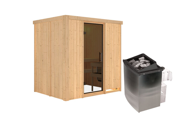 Sauna Bodin Systemsauna, Fronteinstieg