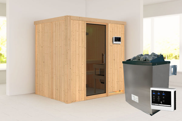 Sauna Bodin Systemsauna, Fronteinstieg
