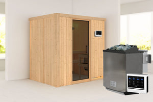 Sauna Bodin Systemsauna, Fronteinstieg