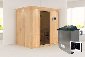 Sauna Bodin Systemsauna, Fronteinstieg
