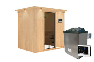 Sauna Bodin Systemsauna, Fronteinstieg