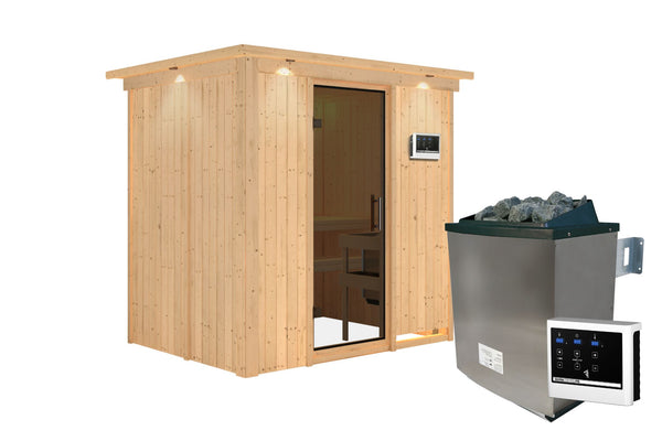 Sauna Bodin Systemsauna, Fronteinstieg