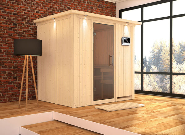 Sauna Bodin Systemsauna, Fronteinstieg