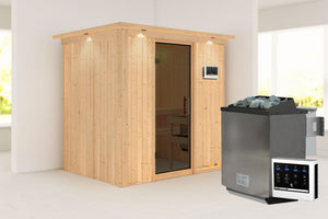 Sauna Bodin Systemsauna, Fronteinstieg