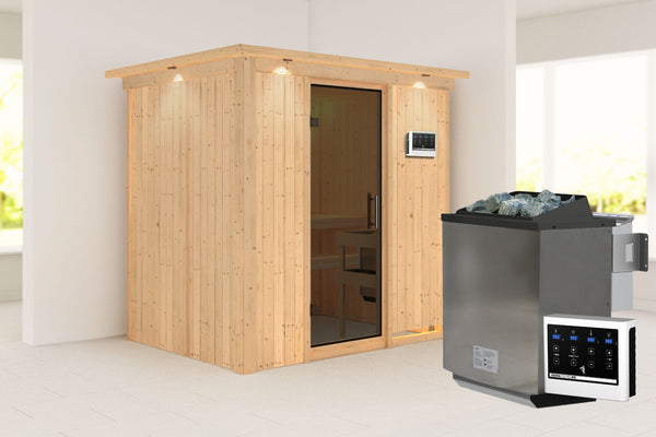 Sauna Bodin Systemsauna, Fronteinstieg