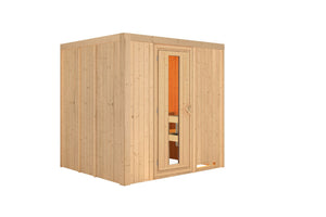 Sauna Sodin Systemsauna, Fronteinstieg