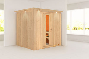 Sauna Sodin Systemsauna, Fronteinstieg