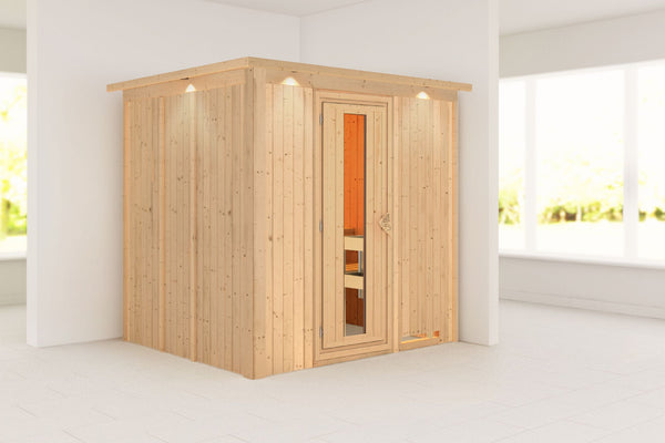 Sauna Sodin Systemsauna, Fronteinstieg
