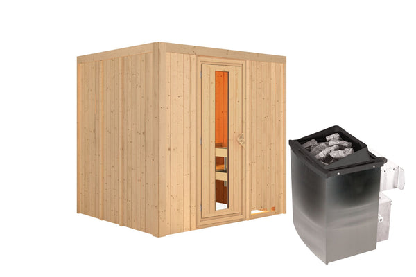 Sauna Sodin Systemsauna, Fronteinstieg