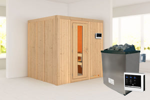 Sauna Sodin Systemsauna, Fronteinstieg