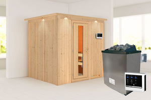 Sauna Sodin Systemsauna, Fronteinstieg