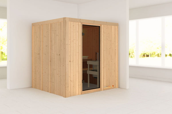 Sauna Sodin Systemsauna, Fronteinstieg