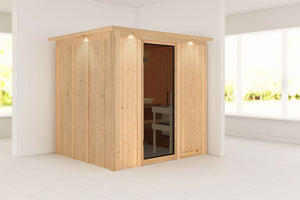 Sauna Sodin Systemsauna, Fronteinstieg