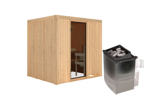 Sauna Sodin Systemsauna, Fronteinstieg