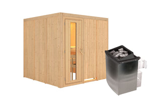 Sauna Rodin Systemsauna, Fronteinstieg