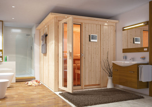 Sauna Rodin Systemsauna, Fronteinstieg