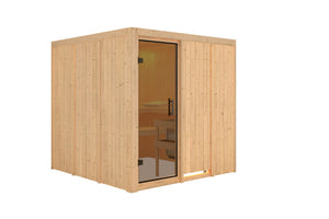 Sauna Rodin Systemsauna, Fronteinstieg
