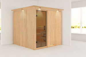 Sauna Rodin Systemsauna, Fronteinstieg