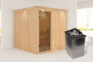 Sauna Rodin Systemsauna, Fronteinstieg