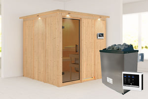 Sauna Rodin Systemsauna, Fronteinstieg