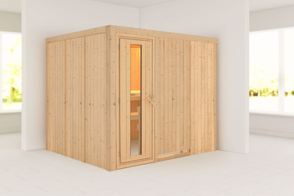 Sauna Gobin Systemsauna, Fronteinstieg