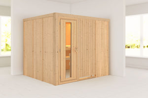 Sauna Gobin Systemsauna, Fronteinstieg