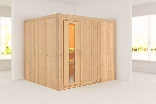 Sauna Gobin Systemsauna, Fronteinstieg