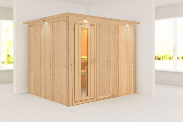 Sauna Gobin Systemsauna, Fronteinstieg