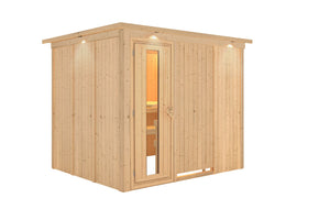 Sauna Gobin Systemsauna, Fronteinstieg