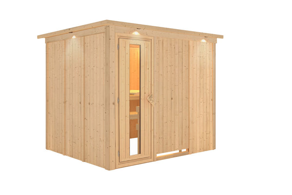 Sauna Gobin Systemsauna, Fronteinstieg
