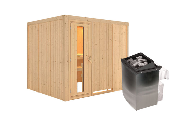 Sauna Gobin Systemsauna, Fronteinstieg