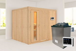 Sauna Gobin Systemsauna, Fronteinstieg