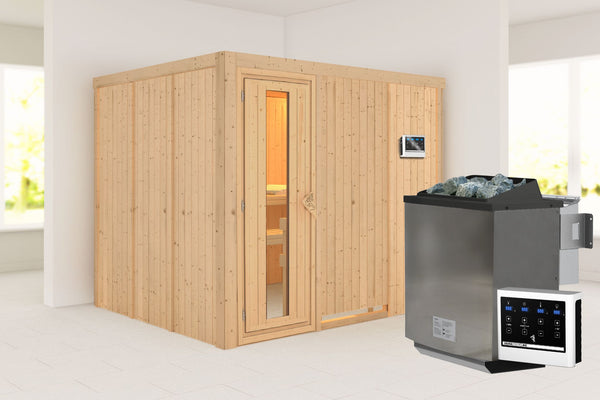 Sauna Gobin Systemsauna, Fronteinstieg