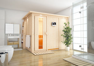 Sauna Gobin Systemsauna, Fronteinstieg