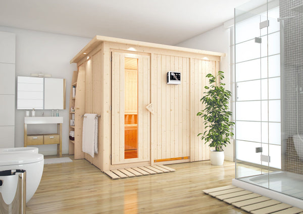 Sauna Gobin Systemsauna, Fronteinstieg