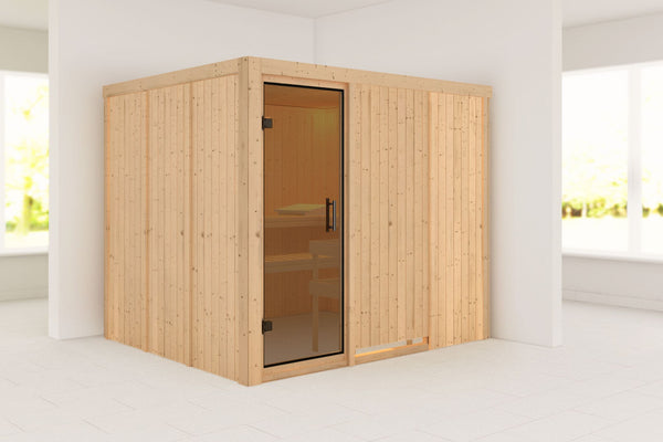 Sauna Gobin Systemsauna, Fronteinstieg