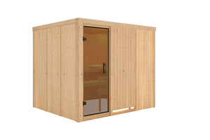 Sauna Gobin Systemsauna, Fronteinstieg