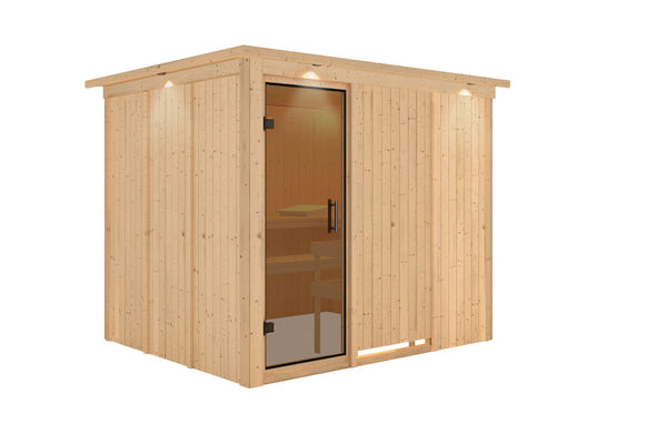 Sauna Gobin Systemsauna, Fronteinstieg