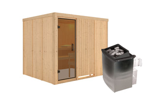 Sauna Gobin Systemsauna, Fronteinstieg