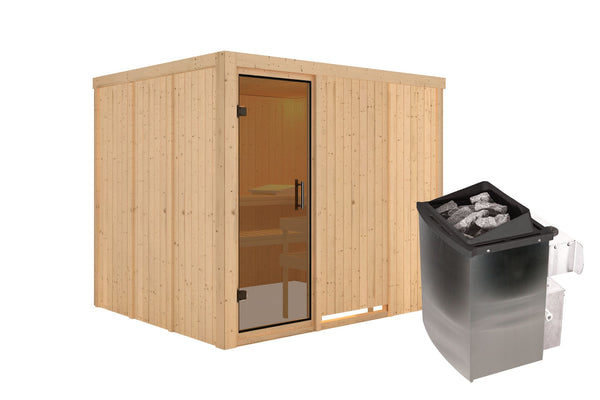 Sauna Gobin Systemsauna, Fronteinstieg