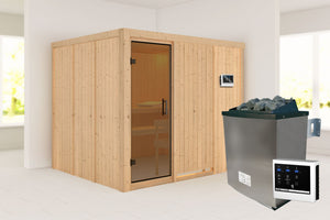 Sauna Gobin Systemsauna, Fronteinstieg