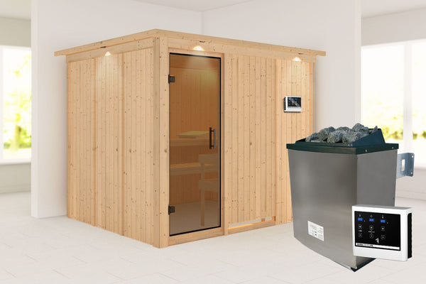 Sauna Gobin Systemsauna, Fronteinstieg