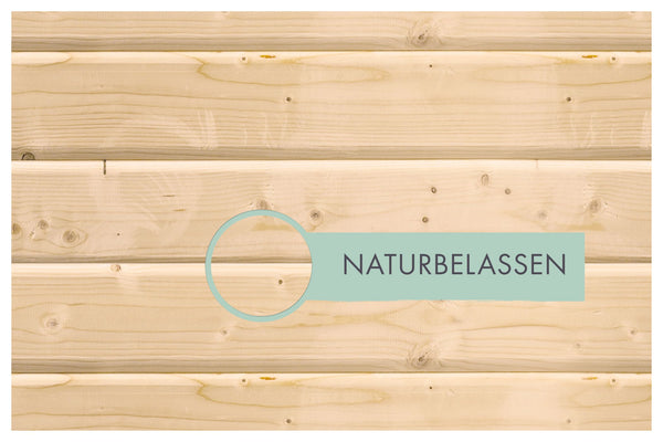 Fussboden für Sockelmass 1,83 x 1,83 m naturbelassen