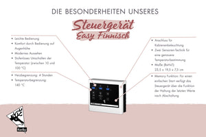 Steuergerät "I" Easy Finnisch für 9 kW Ofen