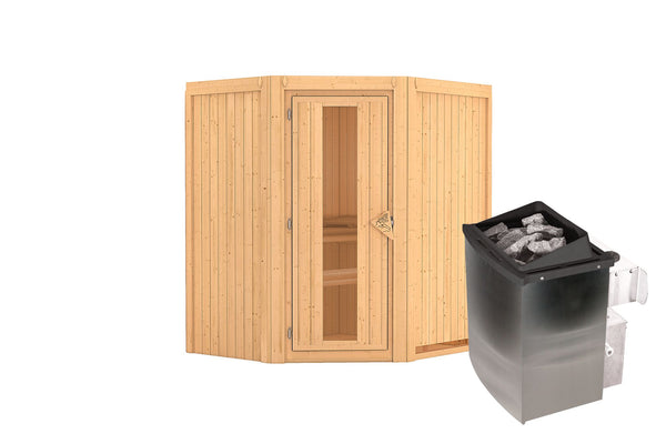 Sauna Taurin Systemsauna, Eckeinstieg