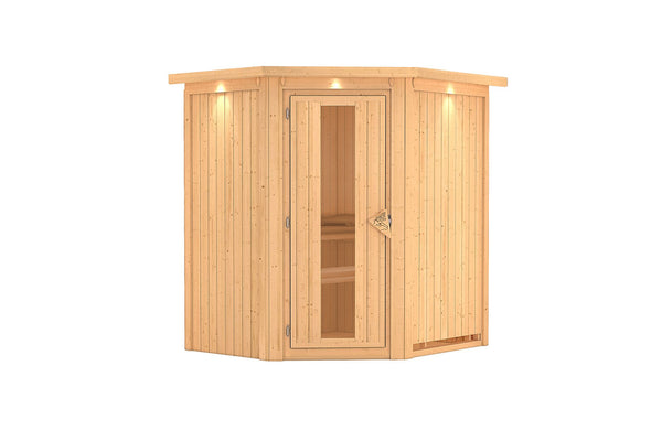 Sauna Taurin Systemsauna, Eckeinstieg