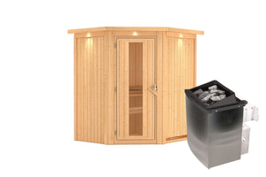 Sauna Taurin Systemsauna, Eckeinstieg