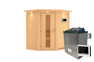 Sauna Taurin Systemsauna, Eckeinstieg