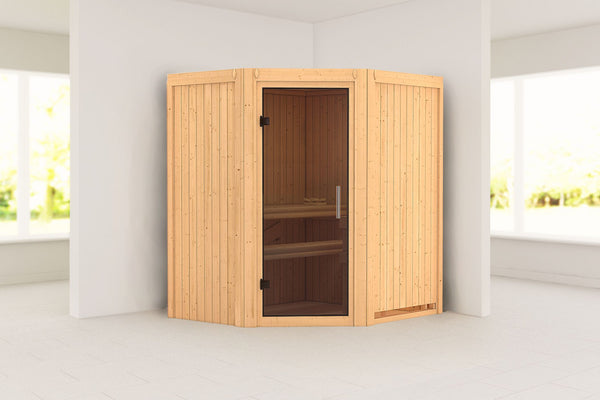 Sauna Taurin Systemsauna, Eckeinstieg