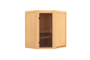 Sauna Taurin Systemsauna, Eckeinstieg